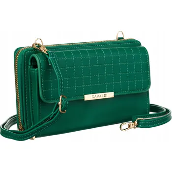 Kabelka 4U Cavaldi kabelka, typ kabelka přes rameno, eko kůže, zelená
