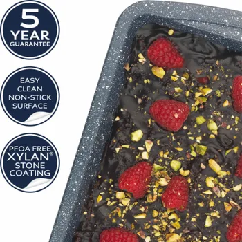 Pánev Russell Hobbs RH00997EU7 kamenná čtvercová pánev Nightfall 26cm