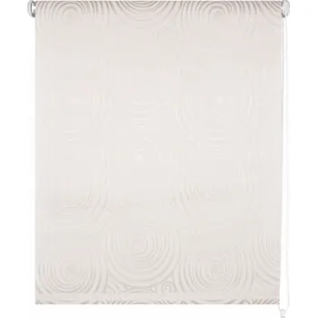 Sprchový závěs Roletový závěs Kruhy 2, 100x170 cm