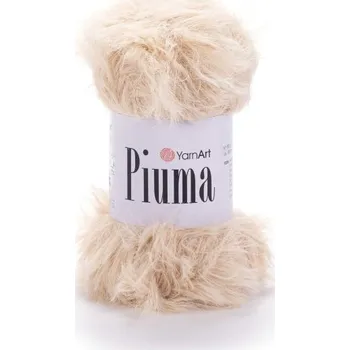 Galanterie YarnArt Příze Piuma 4419 béžová