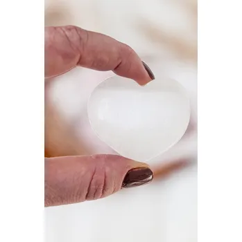 YogaDay Srdce ze selenitu Velikost obecně: Střední