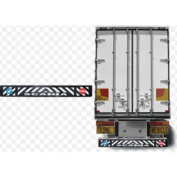 Blatník karosérie Zástěrka gumová NÁVĚS černá SCANIA