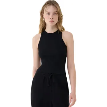 Pánské tílko Dámské tílko 4F-SLEEVELESS F119-20S-DEEP BLACK Černá M