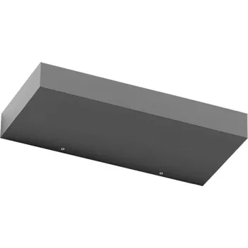 Nástěnné svítidlo Linea Light CA038DGGMDI Regolo V2 320 Mono, šedé nástěnné svítidlo, LED 26W 2700K, šířka 31,4cm