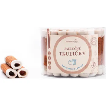 Sušené ovoce Jablečné trubičky jablečné s jogurtem dóza 540 g