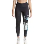 Meatfly dámské legíny Arabel Whale | Černá | Velikost S