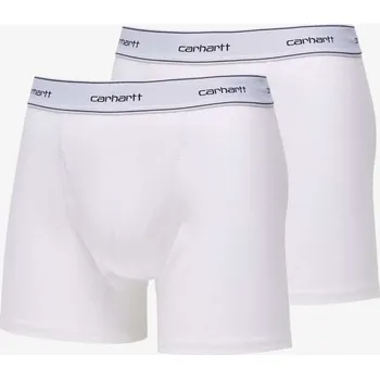 Pánské spodní prádlo Boxerky Carhartt WIP Cotton Trunks 2-Pack White S