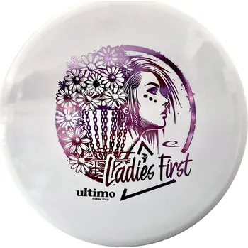 Disc golf Latitude 64° CLAYMORE Gold Line // Ladies First 2025 Barva: Bílá, Váha: 177 g