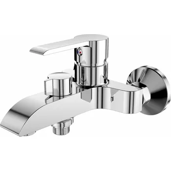 Vodovodní baterie Sagittarius vanová baterie VENTURA VNR3110-100-KER, rozteč 100 mm, chrom