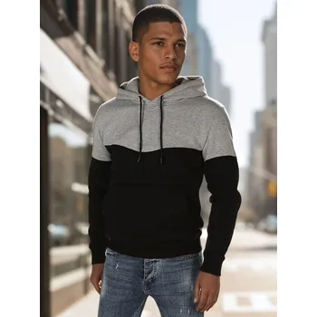 Pánská mikina Pánská mikina s kapucí Dstreet DStreet černá 3333462