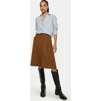 Pánské kraťasy Gestuz Bermudy Paula 10909173 Hnědá Loose Fit 34