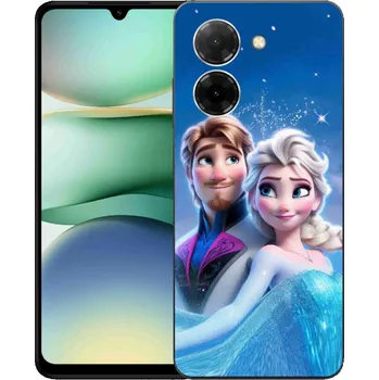 Pouzdro na mobilní telefon Gelový kryt mmCase na Xiaomi Redmi A5 (171.7x77.8x8.3mm) - ledové království 1