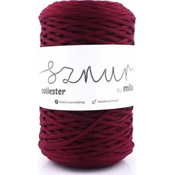 Galanterie Bavlněná šňůra PREMIUM COTTON 100m - bordo Síla: 3 mm