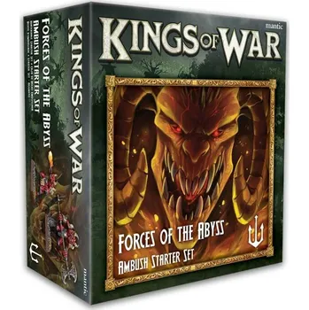 Desková hra Mantic Games Kings of War Forces of the Abyss Ambush Starter Set EN