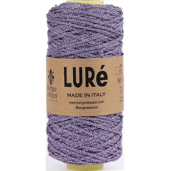 Příze Borgo de Pazzi Luré 18 Šeřík (Špagátová příze Luré Šeřík)