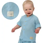 Esito Dětská mušelínová košile Luca Blue Vel. 92