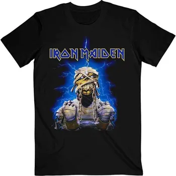 Iron Maiden Powerslave Mummy Black L Tričko