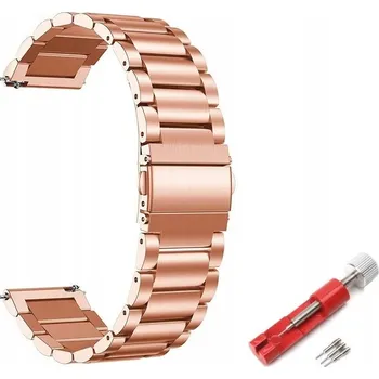 Náramek OCELOVÝ NÁRAMEK PRO CHYTRÉ HODINKY HODINKY 18 MM ŘEMÍNEK + 2 STĚŽEJKY NÁŘADÍ