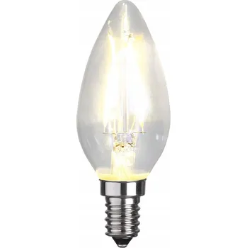 Žárovka LED žárovka E14 2W C35 CLEAR FILAMENT 2700K svíčka Teplá bílá
