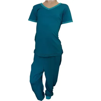 Chlapecké pyžamo FARMERS® Dětské pyžamo BAMBUS smaragd Velikost: 116