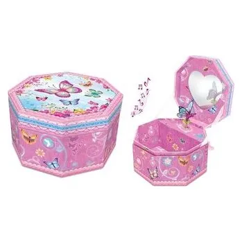 Hudební nástroj pro děti Pozytywka w kształcie Serca Motylki