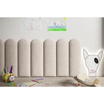 Obklad Dekorativní panel čalouněný 3D Plot 60x20 cm