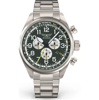 Hodinky Aviator Airacobra P 45 Chrono V.2.25.7.171.5 + 5 let záruka a dárek ZDARMA