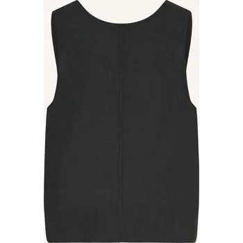 Dámská halenka Selected Femme Dámský Halenkový Top Ze Lnu, černá, 40