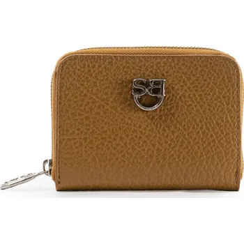 SARA BURGLAR Qerida Ocra peněženka Hnědá