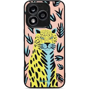 Pouzdro na mobilní telefon Lesklý kryt Mobiwear Glossy - Honor 400 Lite 5G - G052G Jaguár (Prémiové lesklé pouzdro, obal, kryt Mobiwear Glossy na mobil Honor 400 Lite 5G - G052G Jaguár, materiál Plast + TPU silikon - krytí po všech stranách, neošoupatelný potisk, tenké provedení,)