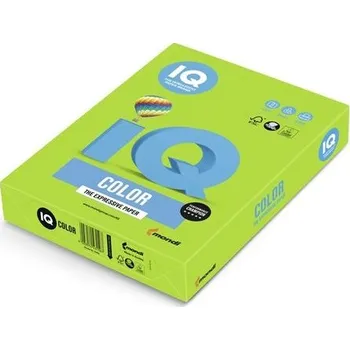 Kancelářský papír Barevný papír IQ Color A4 - MA42, májově zelený, 80g/m2, 500 listů