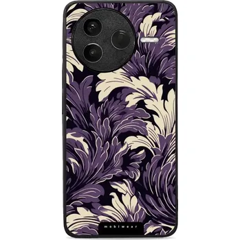 Pouzdro na mobilní telefon Lesklý kryt Mobiwear Glossy - Xiaomi POCO F7 Pro 5G - GA46G Fialové rostliny (Prémiové lesklé pouzdro, obal, kryt Mobiwear Glossy na mobil Xiaomi POCO F7 Pro 5G - GA46G Fialové rostliny, materiál Plast + TPU silikon - krytí po všech stranách, neošoupateln
