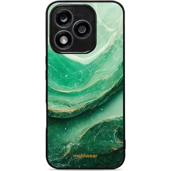 Pouzdro na mobilní telefon Lesklý kryt Mobiwear Glossy - Honor 400 Lite 5G - G023G - Zelený mramor (Prémiové lesklé pouzdro, obal, kryt Mobiwear Glossy na mobil Honor 400 Lite 5G - G023G - Zelený mramor, materiál Plast + TPU silikon - krytí po všech stranách, neošoupatelný potisk,)