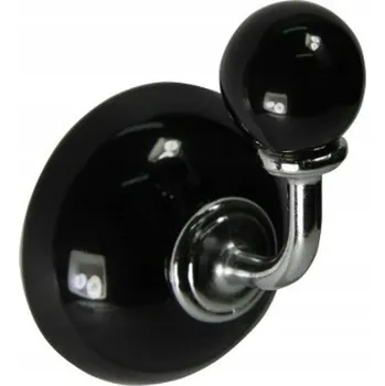 Věšák Věšák U DOMINO černý PORCELÁN YJ1105