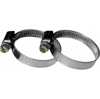 Vrták 2x ŠNEKOVÁ SVORKA 16-27mm OCEL POZINKOVANÁ objímky pásky