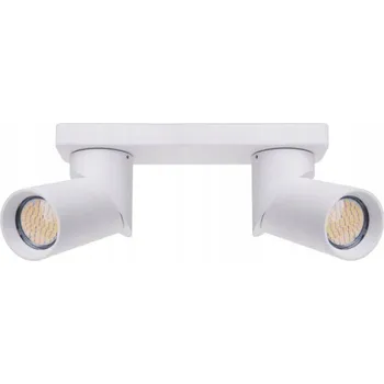 Bodové svítidlo Svítidlo bodové 2xGU10 lišta pohyblivá tuba bílá FLORA2 IP20