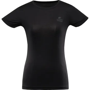 Dámské oblečení Dámské rychloschnoucí triko s cool dry ALPINE PRO BASIKA černá M