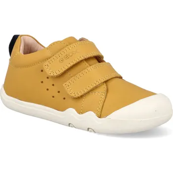 Dívčí obuv Barefoot dětské tenisky Geox - B Steppieup Ochreyellow-navy žluté Velikost: 25