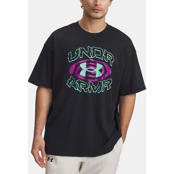 Pánské tričko Pánské tričko Under Armour UA M HWT Hoops Hoopnotic SS - Pánské Under Armour černá 3334092