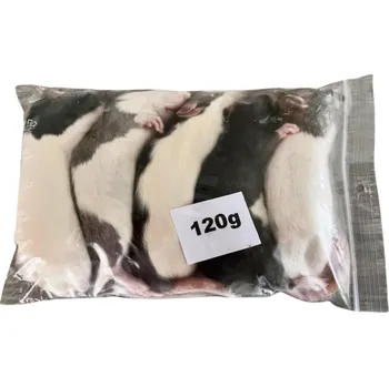 Teraristika Mražený potkan 120g/ balení 5ks