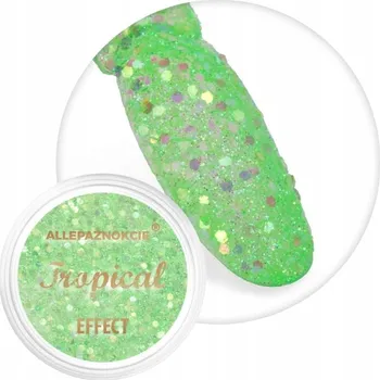 Prach Ozdoby Na Nechty ALLEPAZNOKCIE 1g Tropical Effect Energy Č.03