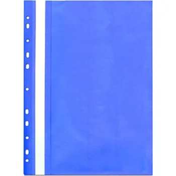 Rychlovazač A4 PP závěsný - modrá / 10 ks