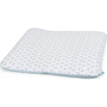 Přebalovací podložka Potahy na přebalovací podložku Ceba Baby W-848-160-644 75x72 cm, modré a šedé, 2 kusy