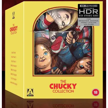 Blu-ray film Chucky Collection Limited Edition 4K UHD + Blu-ray (bez CZ)