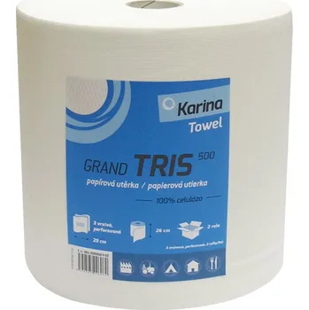 Utěrka Stepa Utěrky průmyslové papírové v roli - TRIS 500