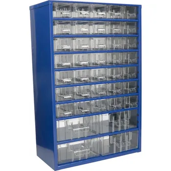 ORGANIZÉR 39 ZÁSUVKOVÝ DÍLENSKÝ MODULÁRNÍ REGÁL SKŘÍŇKA NA NÁŘADÍ