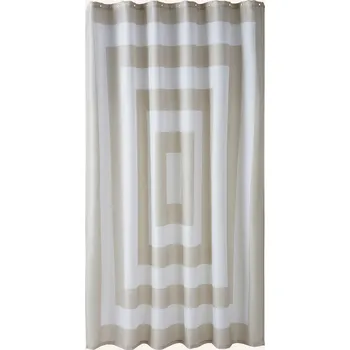 Sprchový závěs Jotex Sprchový Závěs William, béžová / bílá