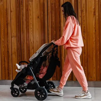 Kočárek Hamaka na kočárek Mazelaki - Black verze 2025 Certifikovaná