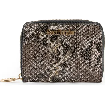Peněženka SARA BURGLAR Snake Brown peněženka Černá