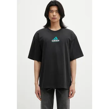 Bavlněné tričko adidas Originals EQT Gfx Tee 2, XL, černá, 99X